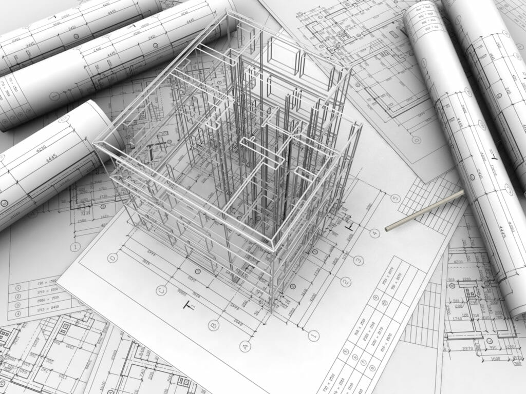 The planning of architecture and steel designs