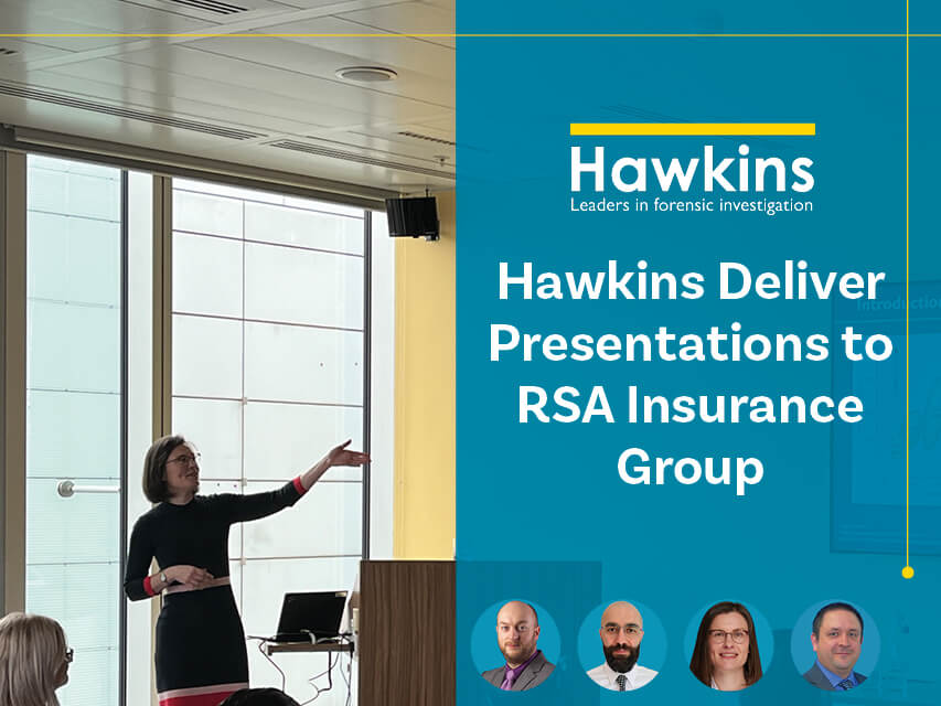 News image explaining Hawkins investigators have presented to RSA group