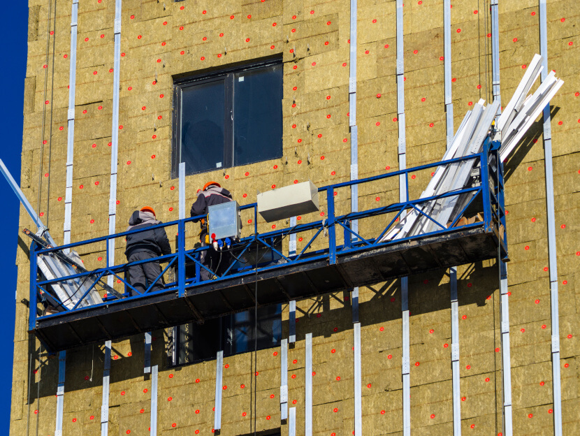 Construction of a large residential complex