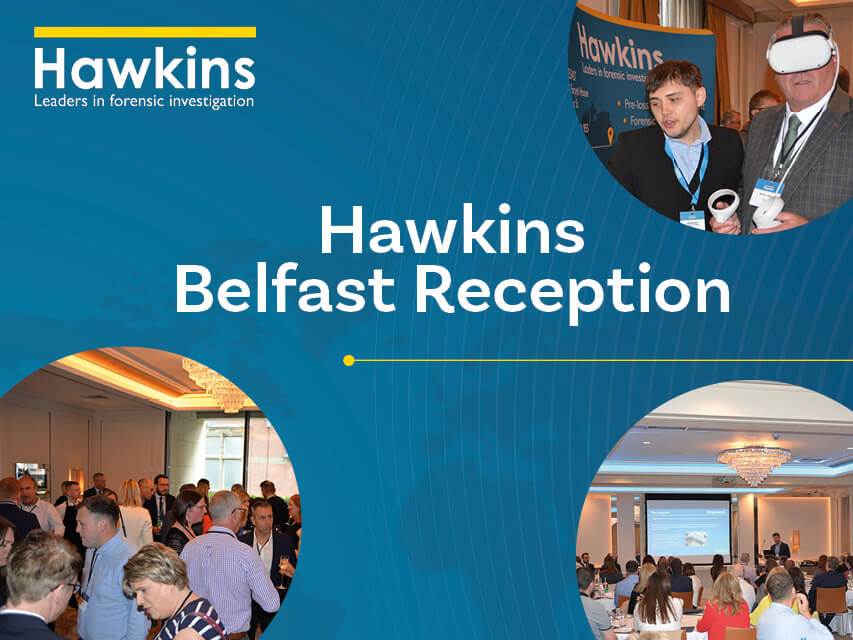 News image to show that Hawkins hosted our inaugural Belfast reception