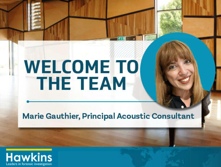 News image to Welcome Principal Acoustic Consultant Marie Gauthier