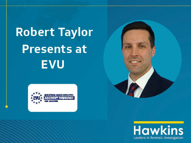 News image announcing that Robert Taylor presented at EVU