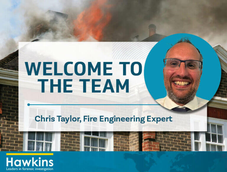 A news image promoting, Fire Engineer, Chris Taylor