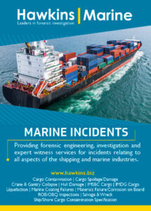 Hawkins Marine Incidents Brochure Front Page