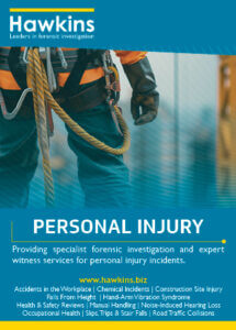 Hawkins Personal Injury Brochure Front Page